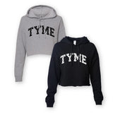 Arch Hearts Cropped Hoodie