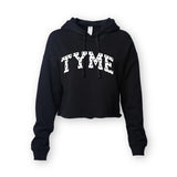 Arch Hearts Cropped Hoodie