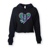 Logo Cropped Hoodie