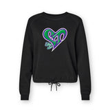 Logo Relaxed Boxy Ladies Sweatshirt