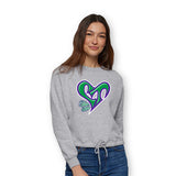 Logo Relaxed Boxy Ladies Sweatshirt
